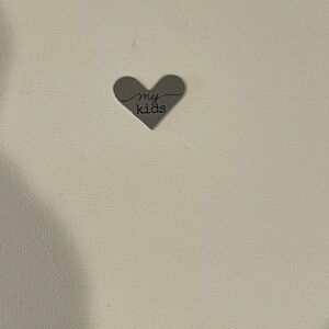 Origami Owl Heart Shaped Small Locket Plate